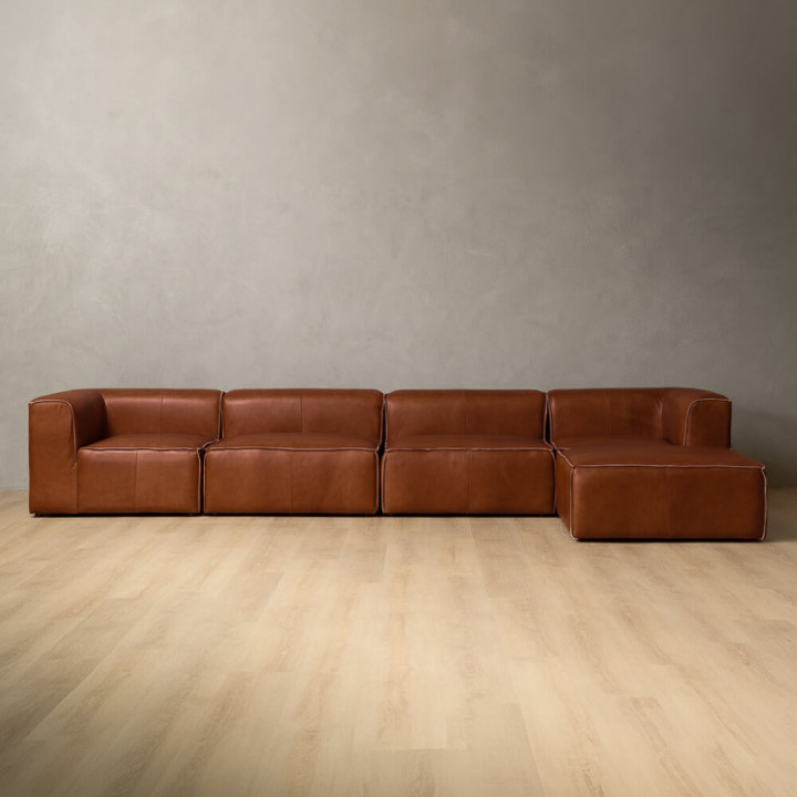 Havenwood Leather Daybed Large - Duskwood - 1