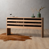 Large Linear Wine Rack - Oak - 2