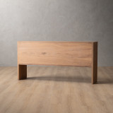 Large Linear Wine Rack - Oak - 6