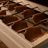 Large Linear Wine Rack - Oak - 9