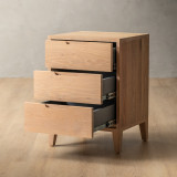 Cape Town Pedestal - Tall - Oak - 4
