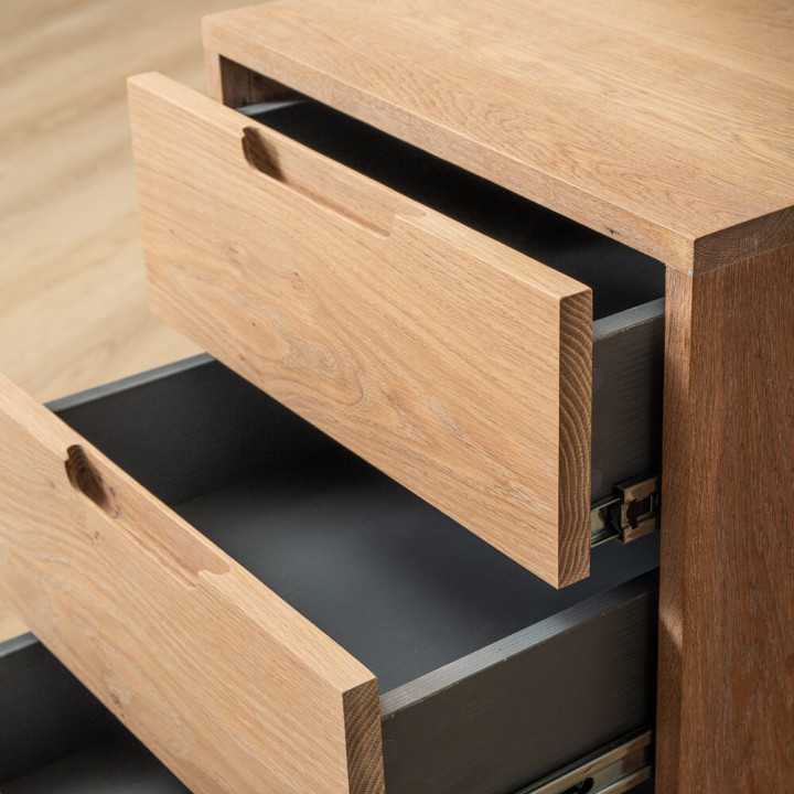 Cape Town Pedestal - Tall - Oak - 5