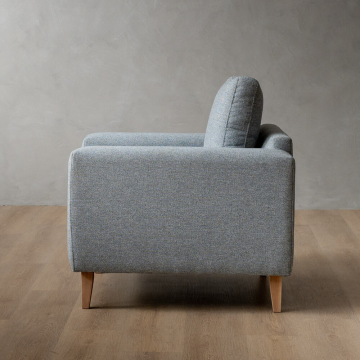 Hamlet Fabric Armchair - Falcon Grey - 4