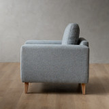Hamlet Fabric Armchair - Falcon Grey - 4