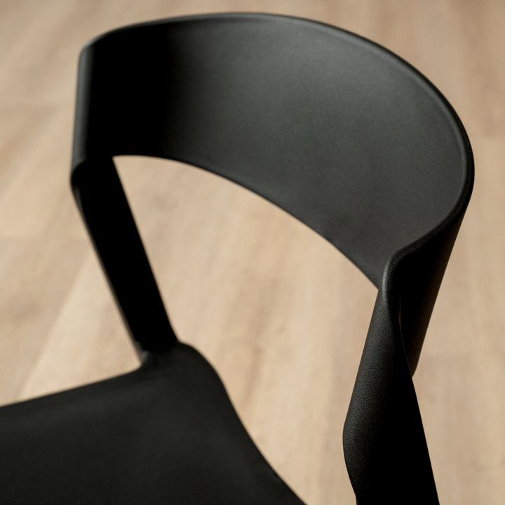 Jamie Dining Chair - Black - 3