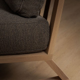 Clarens Fabric Armchair - Oak - Monarch Perigrine - 8