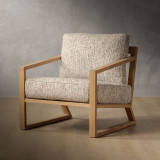 Clarens Fabric Armchair - Oak - Petra Raven - 1