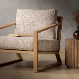 Clarens Fabric Armchair - Oak - Petra Raven - 3