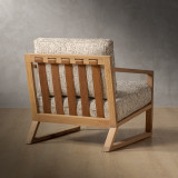 Clarens Fabric Armchair - Oak - Petra Raven - 6