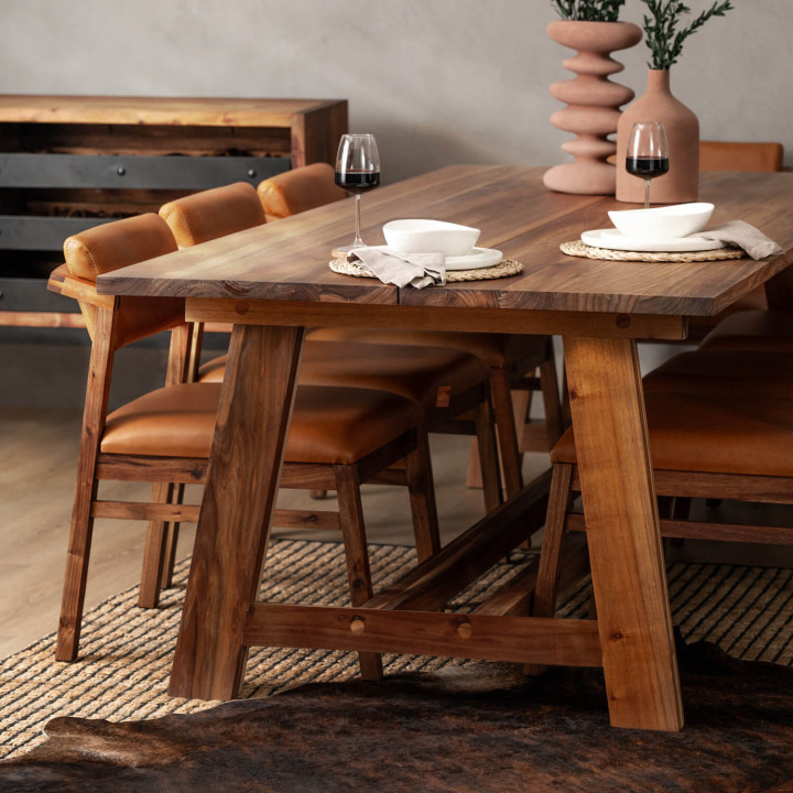2.8m Griekwa Dining Table - Blackwood - 2