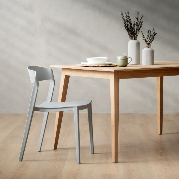 Jamie Dining Chair - Dove Grey - 2