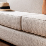 Karoo 3-Seater Fabric Couch - Oats - 4