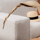 Karoo 3-Seater Fabric Couch - Oats - 5