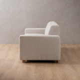 Karoo 3-Seater Fabric Couch - Oats - 8