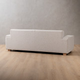 Karoo 3-Seater Fabric Couch - Oats - 9