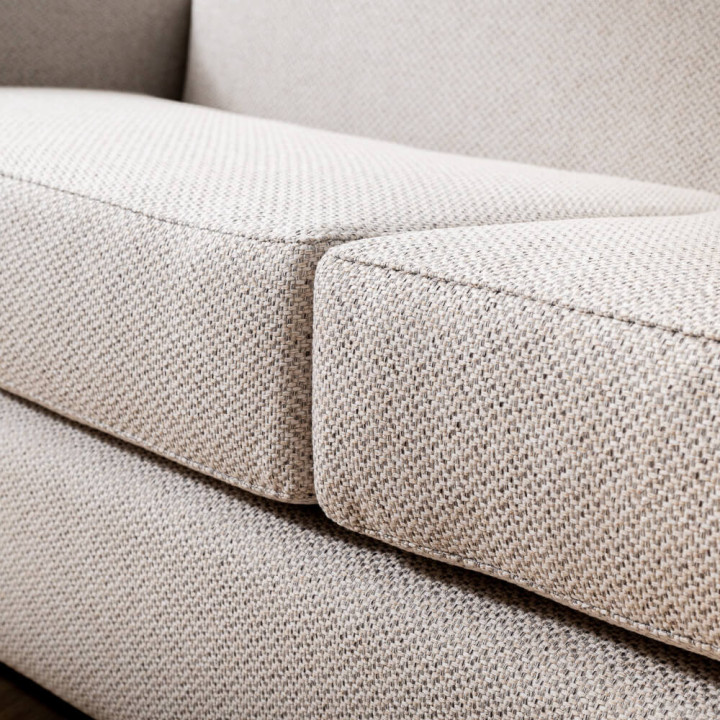 Karoo 3-Seater Fabric Couch - Oats - 10