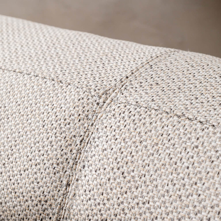 Karoo 3-Seater Fabric Couch - Oats - 11