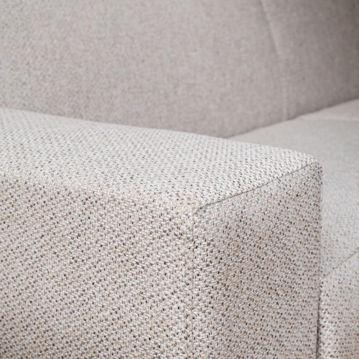 Karoo 3-Seater Fabric Couch - Oats - 12