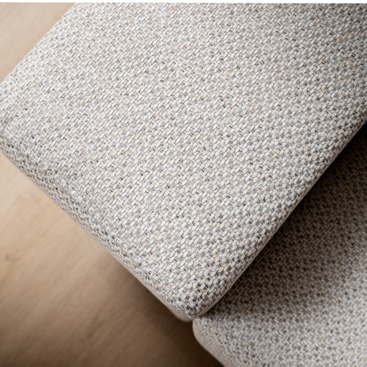 Karoo 3-Seater Fabric Couch - Oats - 13