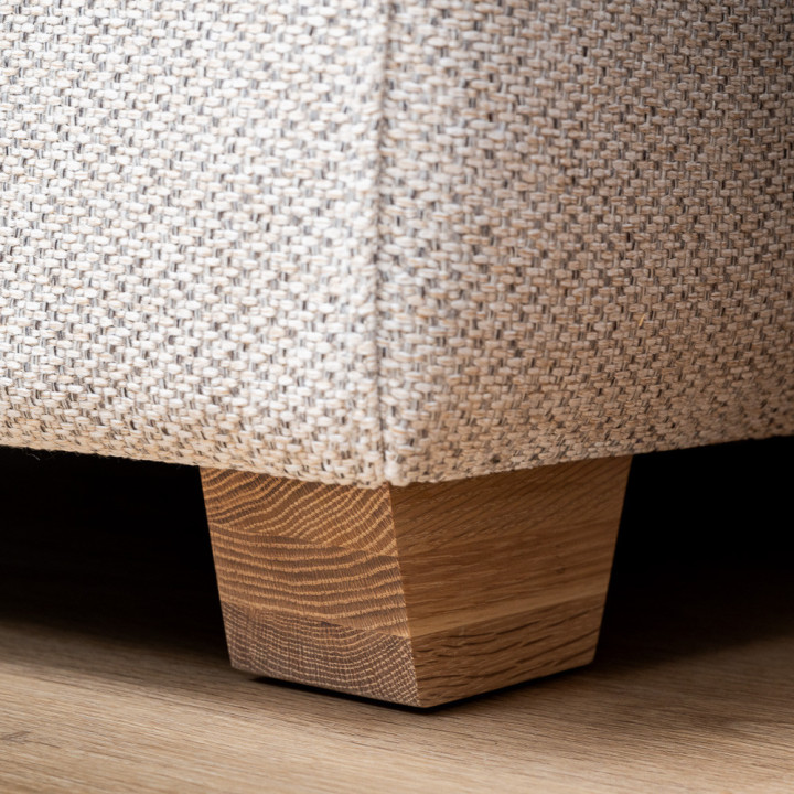 Karoo 3-Seater Fabric Couch - Oats - 14