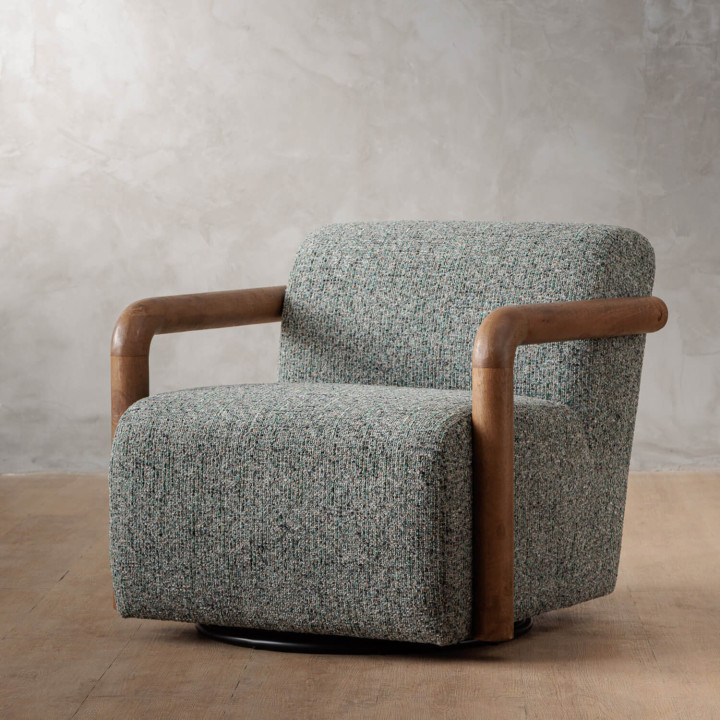 Bellora Swivel Armchair - Ocean Dream - 1