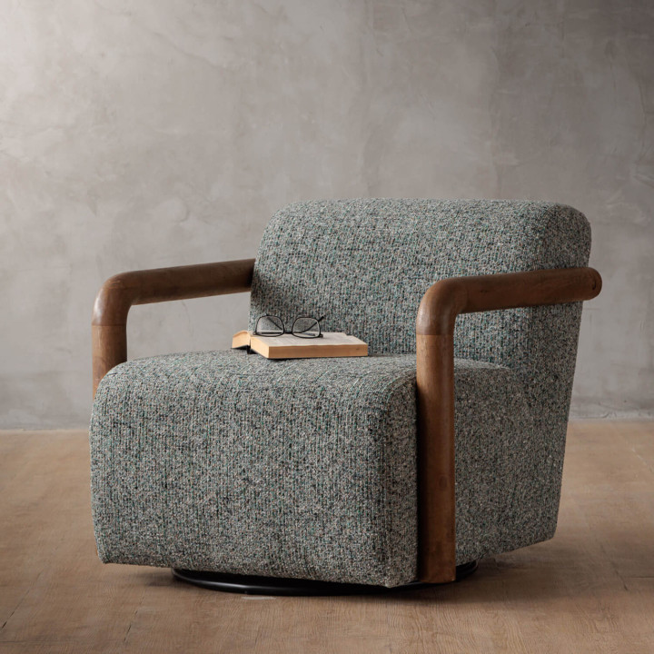 Bellora Swivel Armchair - Ocean Dream - 2