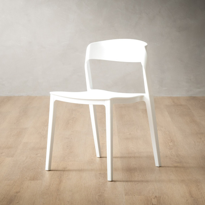 Jamie Dining Chair - White - 1