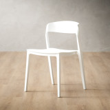 Jamie Dining Chair - White - 1