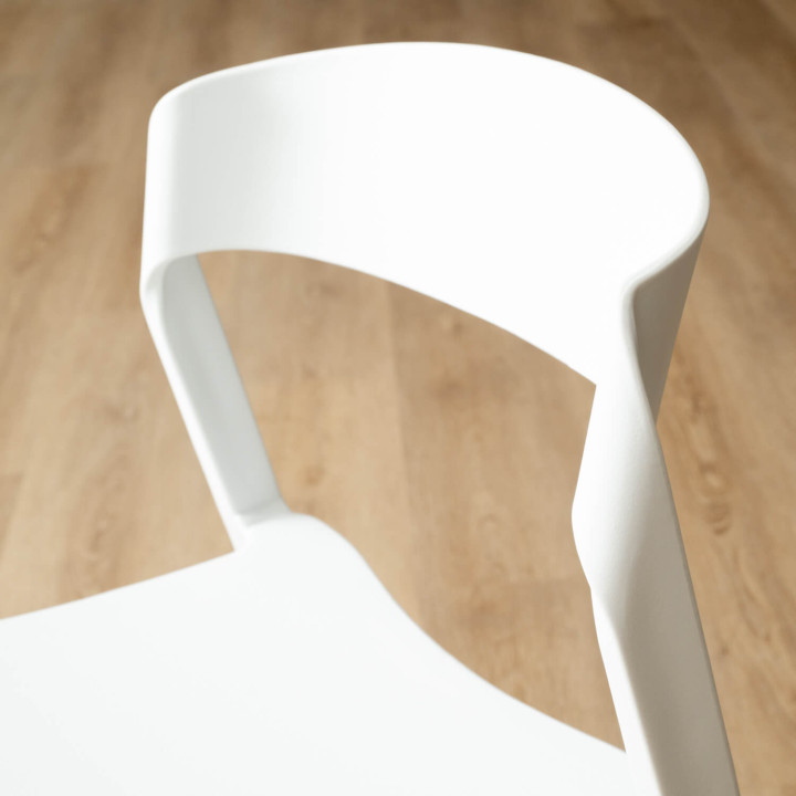 Jamie Dining Chair - White - 3