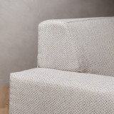 Karoo Full Corner Fabric Couch - Oats - 7