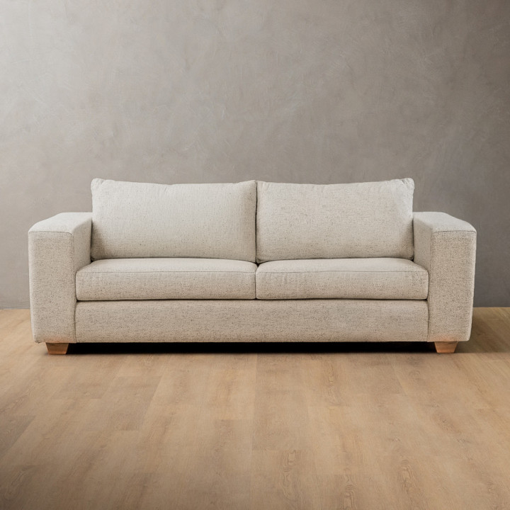Westerman 3-Seater Fabric Couch - Sandstone - 1