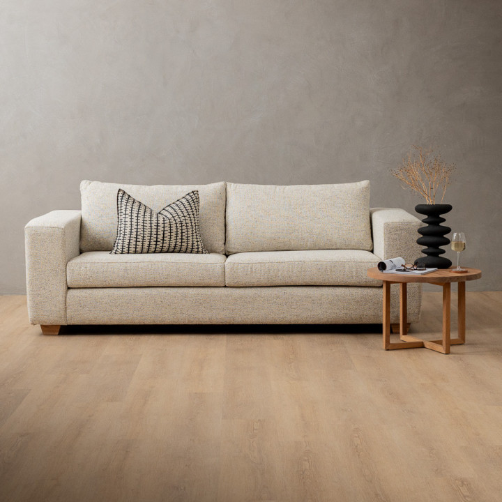 Westerman 3-Seater Fabric Couch - Sandstone - 2