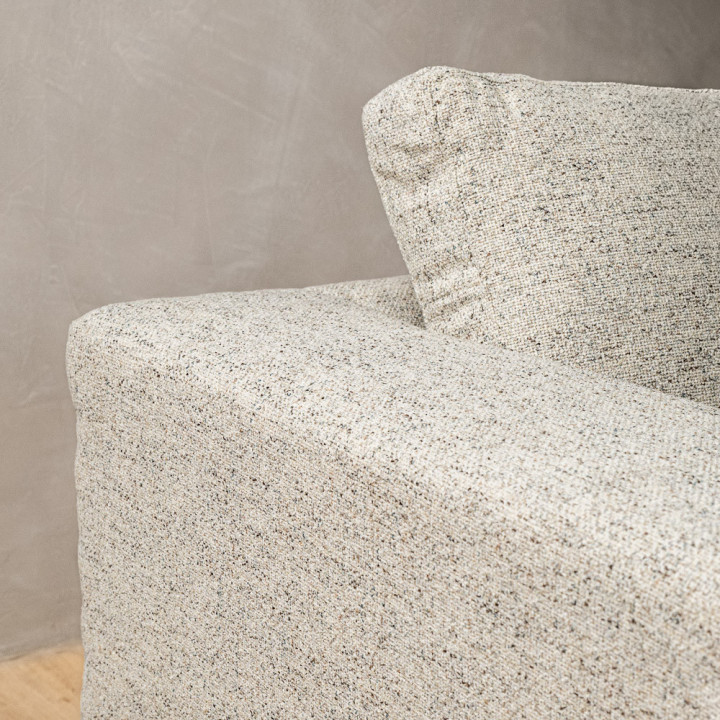 Westerman 3-Seater Fabric Couch - Sandstone - 5
