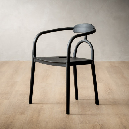 Form Dining Chair - Black - 1