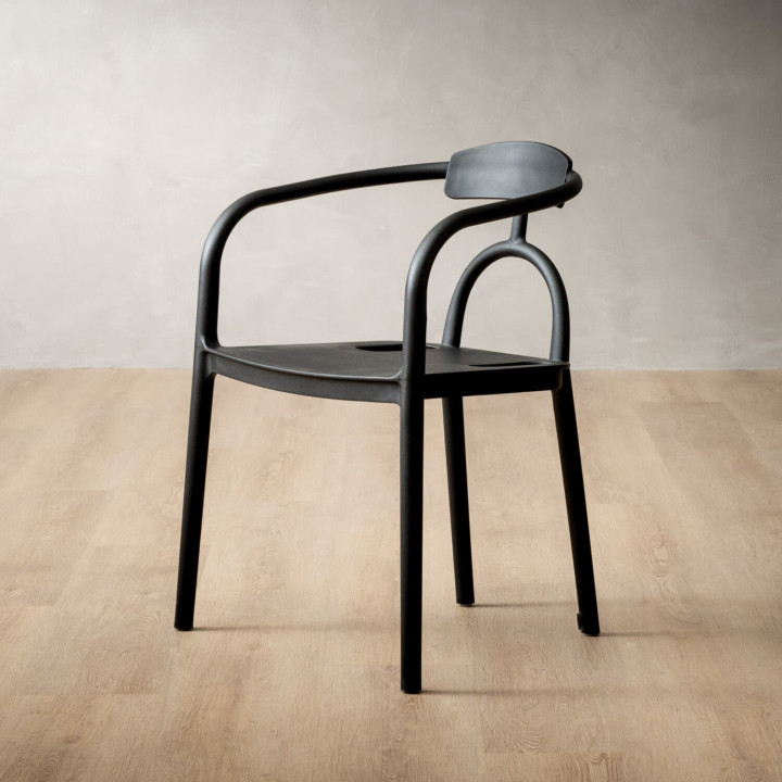 Form Dining Chair - Black - 1