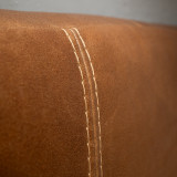 Emberley Double Leather Headboard - Cinnamon - 7