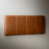 Emberley Queen Leather Headboard - Cinnamon - 5