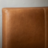 Emberley Queen Leather Headboard - Cinnamon - 6