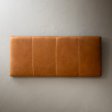 Emberley King Leather Headboard - Tan - 3
