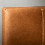 Emberley King Leather Headboard - Tan - 4