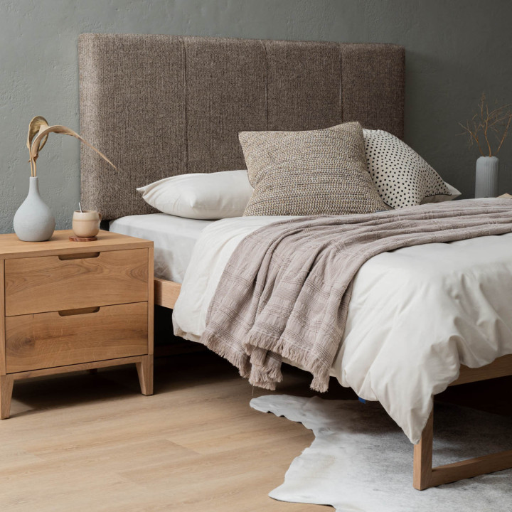Emberley Double Headboard - Tuscan - 1