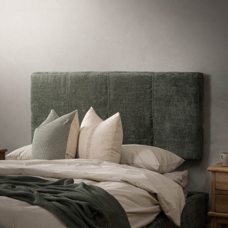 Emberley Double Headboard - Thyme Wave