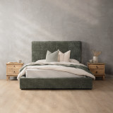 Emberley Double Headboard - Thyme Wave - 2