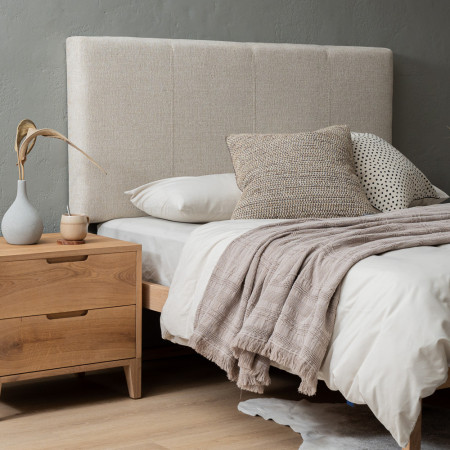 Emberley Queen Headboard - Latté
