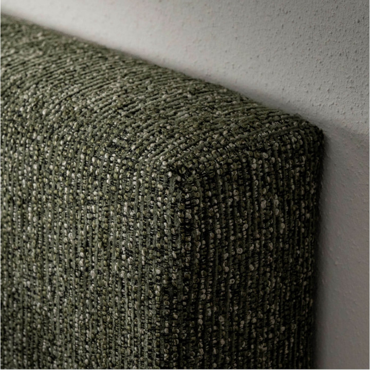 Emberley King Headboard - Stoneweave Green - 7