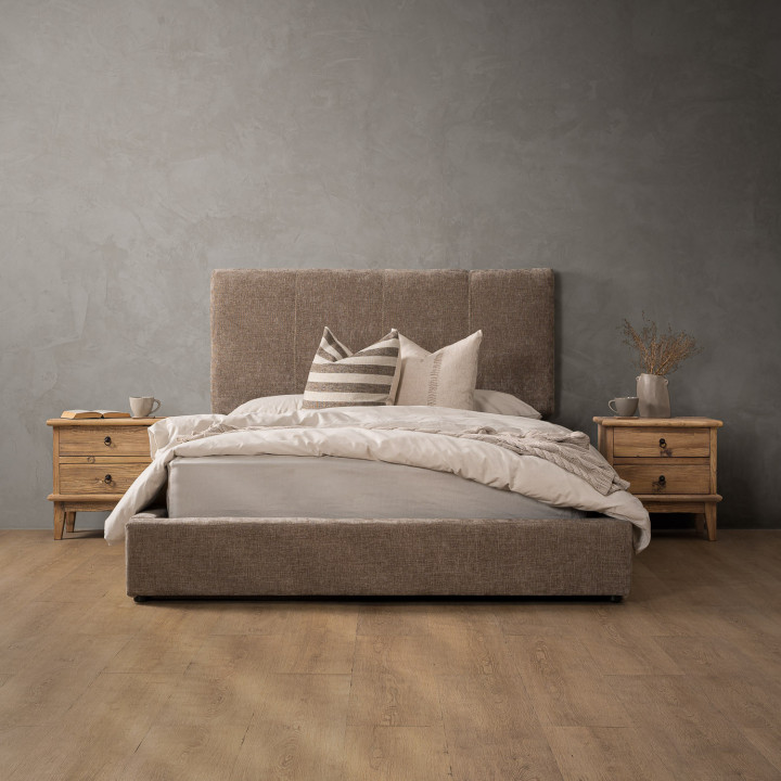 Emberley King Headboard - Fossil Wave - 2