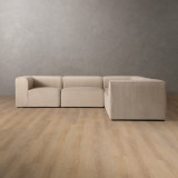 Havenwood Corner Couch - Latté - 5