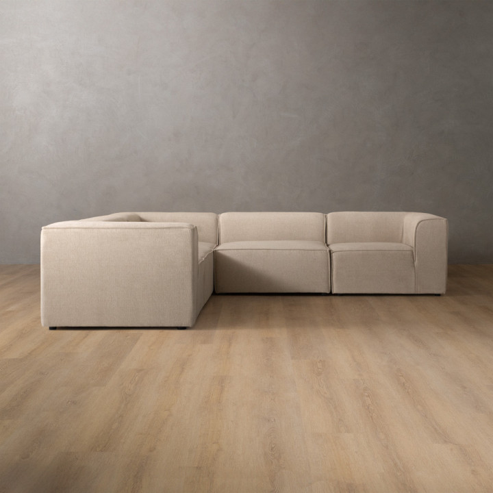 Havenwood Corner Couch - Latté - 6