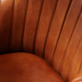Monet Leather Counter Bar Chair - Bourbon - 6