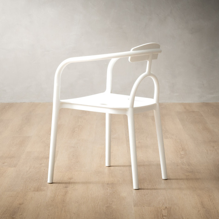 Form Dining Chair - White - 6